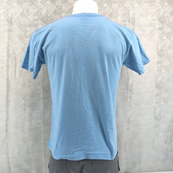 VTG  Looney Tunes Taz Shirt Mens Small Blue Skater Graphic Tee Cartoon 90s 1997 - Picture 6 of 16